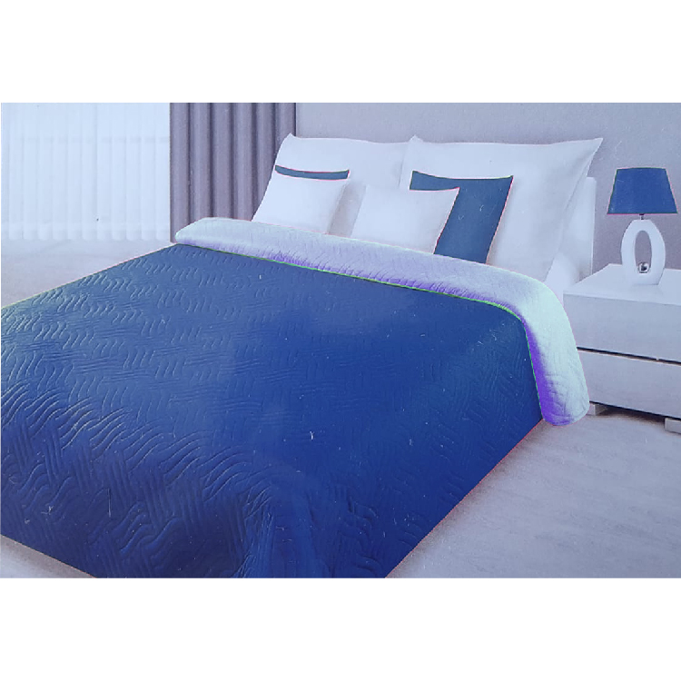 Home Linen Windsor  Bedspread Duo+Pillow Case 220x230 Cm, 5283000853363 Blue Light Blue